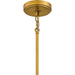 Quoizel - KAT2824BRG - Five Light Pendant - Kate - Brushed Gold