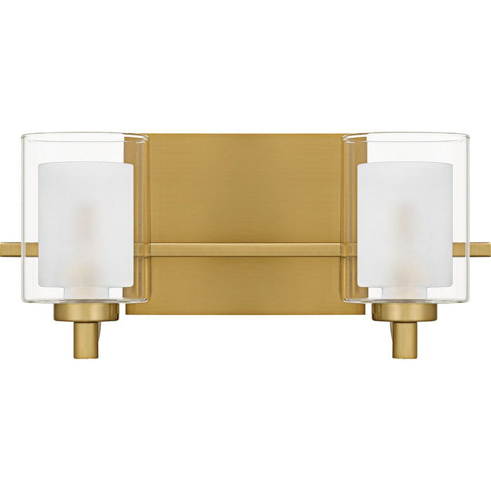Quoizel - KLT8602BRGLED - Two Light Bath - Kolt - Brushed Gold