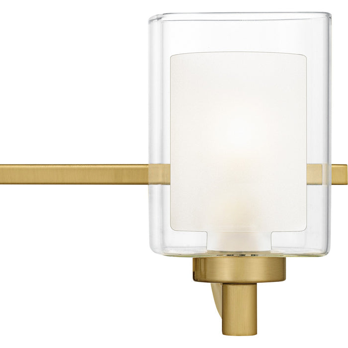 Quoizel - KLT8603BRGLED - Three Light Bath - Kolt - Brushed Gold