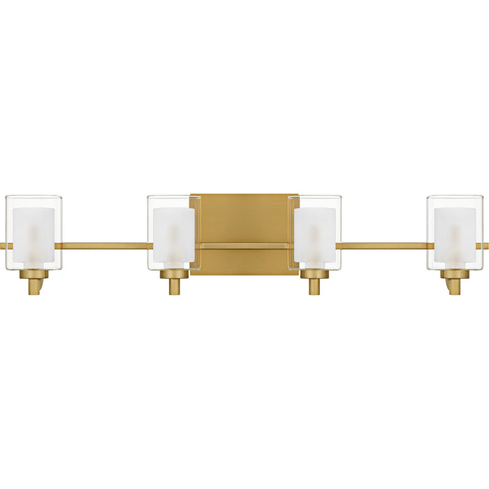 Quoizel - KLT8604BRGLED - Four Light Bath - Kolt - Brushed Gold