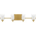 Quoizel - KLT8604BRGLED - Four Light Bath - Kolt - Brushed Gold