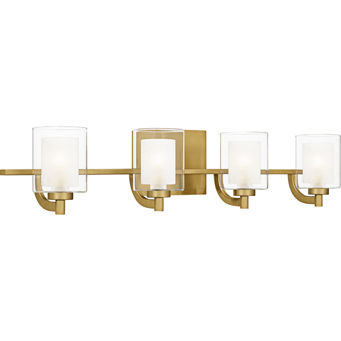 Quoizel - KLT8604BRGLED - Four Light Bath - Kolt - Brushed Gold