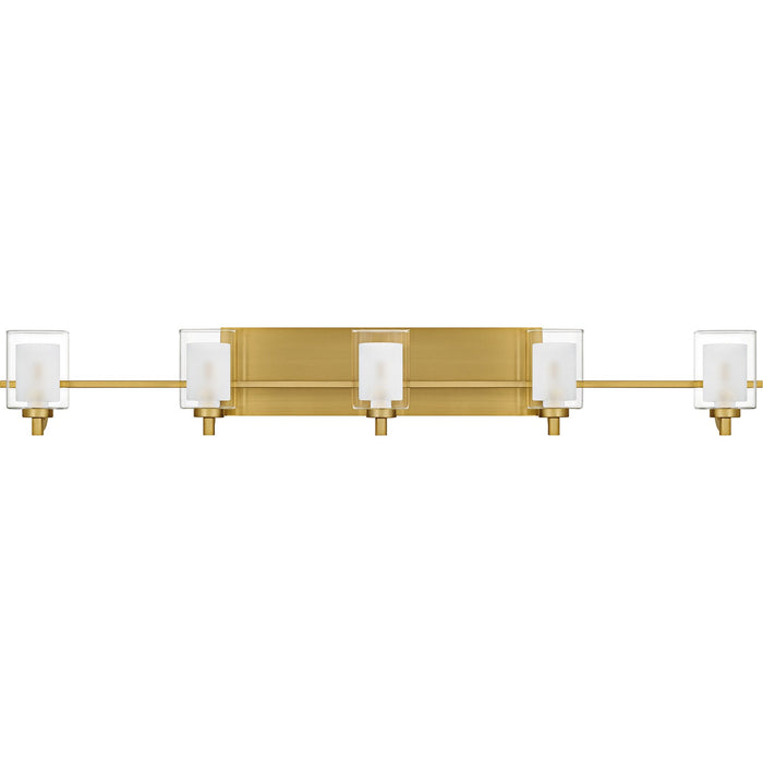 Quoizel - KLT8605BRGLED - Five Light Bath - Kolt - Brushed Gold