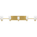 Quoizel - KLT8605BRGLED - Five Light Bath - Kolt - Brushed Gold