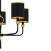 Quoizel - LKY5028MBK - Five Light Chandelier - Lockery - Matte Black