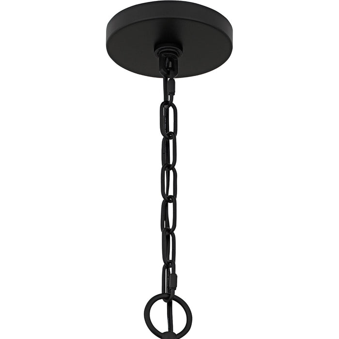 Quoizel - LKY5040MBK - Eight Light Chandelier - Lockery - Matte Black