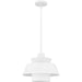 Quoizel - LMI1814W - One Light Pendant - Lumi - Matte White