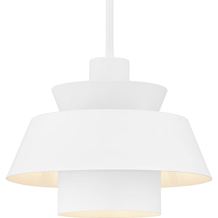 Quoizel - LMI1814W - One Light Pendant - Lumi - Matte White