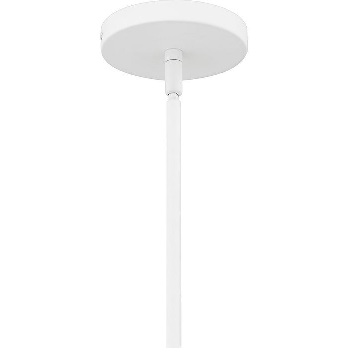 Quoizel - LMI1814W - One Light Pendant - Lumi - Matte White