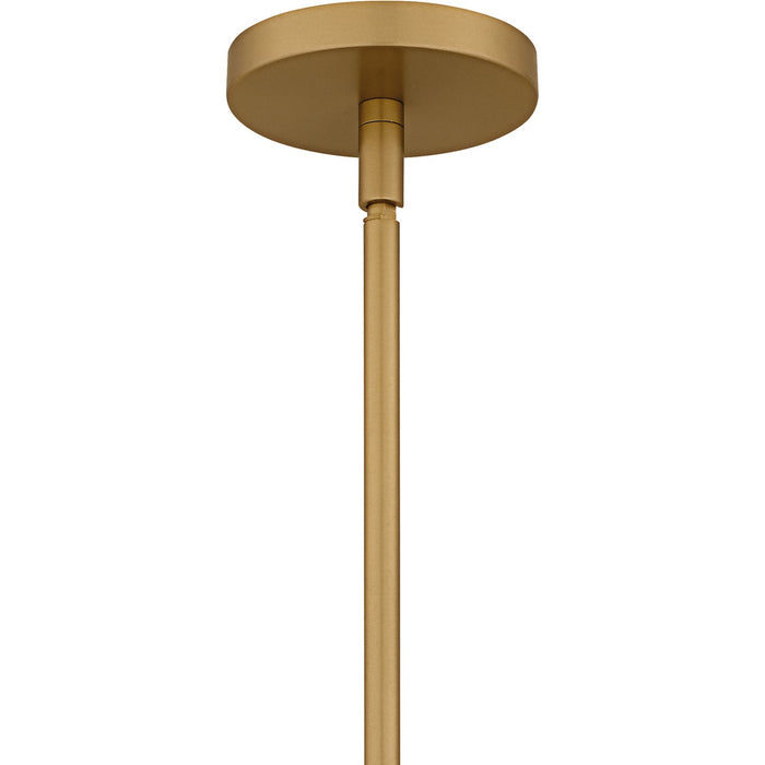 Quoizel - LMI2824BWS - Three Light Pendant - Lumi - Brushed Weathered Brass