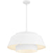 Quoizel - LMI2824W - Three Light Pendant - Lumi - Matte White