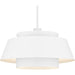 Quoizel - LMI2824W - Three Light Pendant - Lumi - Matte White