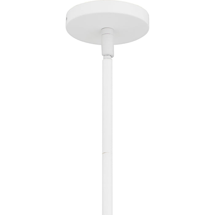 Quoizel - LMI2824W - Three Light Pendant - Lumi - Matte White