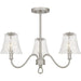 Quoizel - MCK1722BN - Three Light Semi-Flush Mount - McKinney - Brushed Nickel