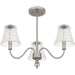 Quoizel - MCK1722BN - Three Light Semi-Flush Mount - McKinney - Brushed Nickel