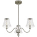 Quoizel - MCK5022BN - Three Light Chandelier - McKinney - Brushed Nickel