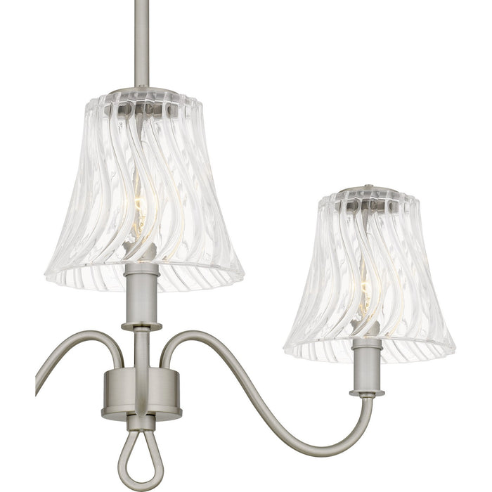 Quoizel - MCK5022BN - Three Light Chandelier - McKinney - Brushed Nickel