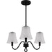 Quoizel - MCK5022MBK - Three Light Chandelier - McKinney - Matte Black