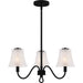 Quoizel - MCK5022MBK - Three Light Chandelier - McKinney - Matte Black