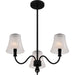 Quoizel - MCK5022MBK - Three Light Chandelier - McKinney - Matte Black