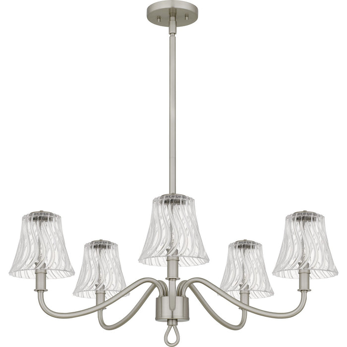 Quoizel - MCK5030BN - Five Light Chandelier - McKinney - Brushed Nickel