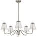 Quoizel - MCK5030BN - Five Light Chandelier - McKinney - Brushed Nickel