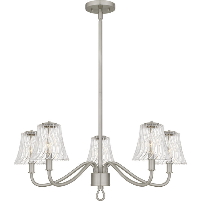 Quoizel - MCK5030BN - Five Light Chandelier - McKinney - Brushed Nickel