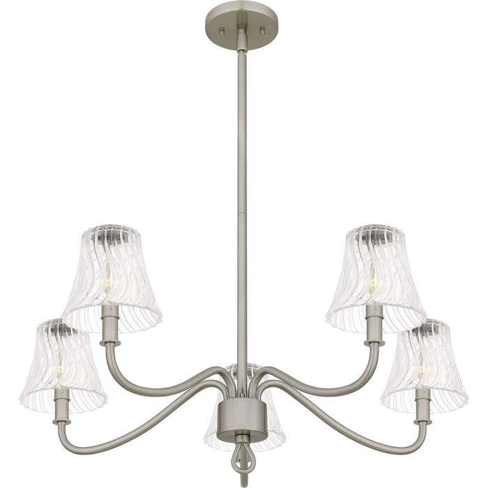 Quoizel - MCK5030BN - Five Light Chandelier - McKinney - Brushed Nickel