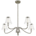 Quoizel - MCK5030BN - Five Light Chandelier - McKinney - Brushed Nickel