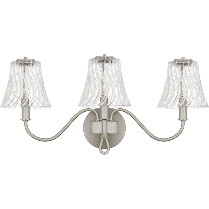 Quoizel - MCK8623BN - Three Light Bath - McKinney - Brushed Nickel