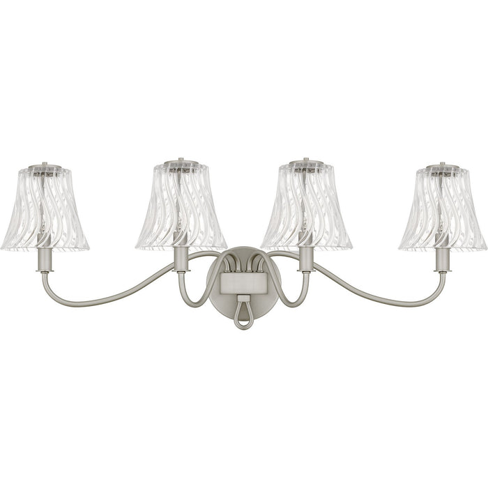 Quoizel - MCK8631BN - Four Light Bath - McKinney - Brushed Nickel