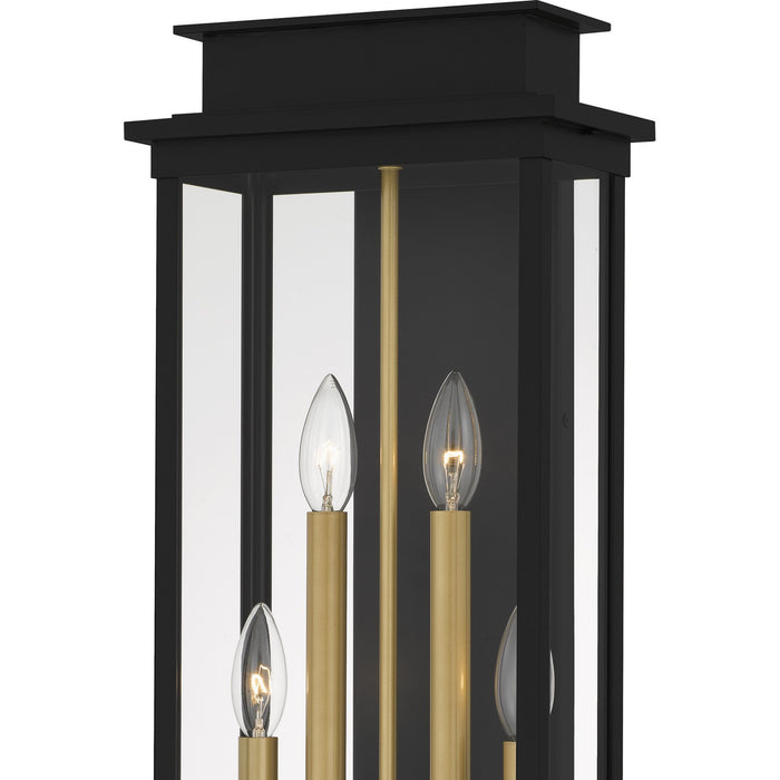 Quoizel - NOE8410MBK - Two Light Outdoor Wall Lantern - Noelle - Matte Black