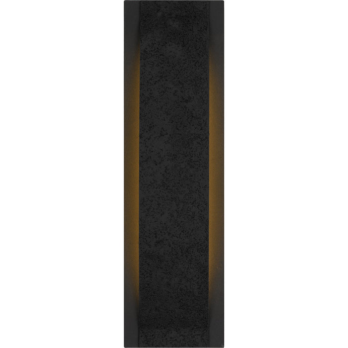 Quoizel - ONX8405EK - LED Outdoor Wall Lantern - Onyx - Earth Black