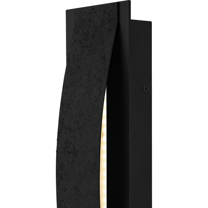 Quoizel - ONX8405EK - LED Outdoor Wall Lantern - Onyx - Earth Black