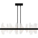 Quoizel - PCAUR142MBK - LED Linear Chandelier - Aurelia - Matte Black