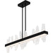 Quoizel - PCAUR142MBK - LED Linear Chandelier - Aurelia - Matte Black