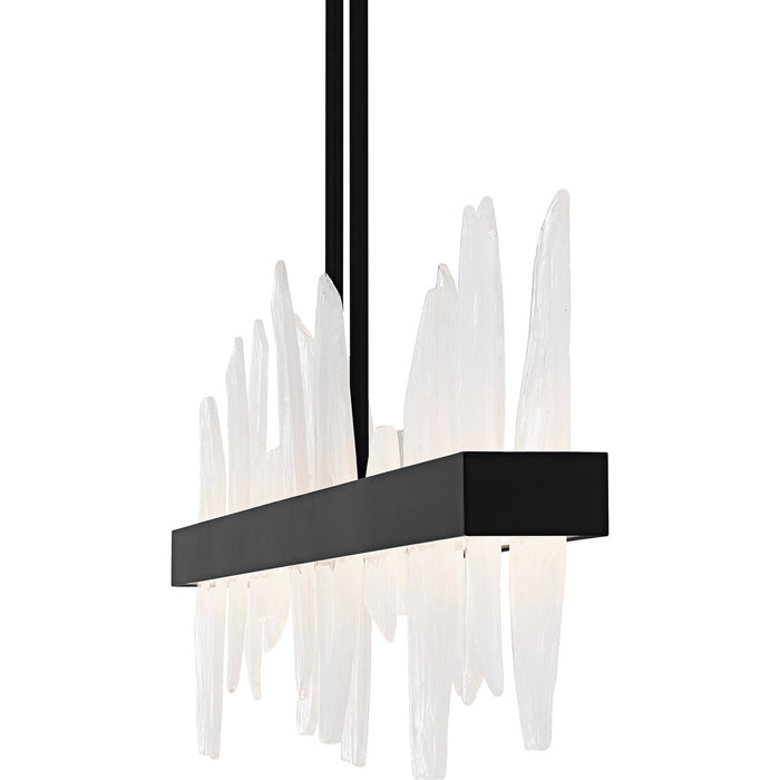 Quoizel - PCAUR142MBK - LED Linear Chandelier - Aurelia - Matte Black