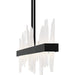 Quoizel - PCAUR142MBK - LED Linear Chandelier - Aurelia - Matte Black