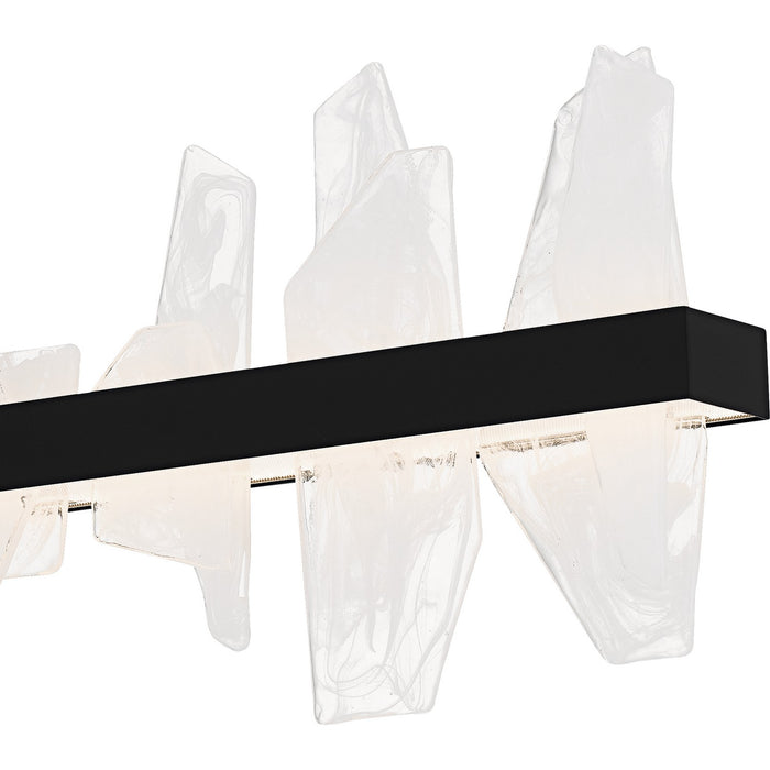 Quoizel - PCAUR142MBK - LED Linear Chandelier - Aurelia - Matte Black