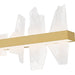 Quoizel - PCAUR142SGD - LED Linear Chandelier - Aurelia - Soft Gold