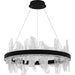 Quoizel - PCAUR5030MBK - LED Chandelier - Aurelia - Matte Black