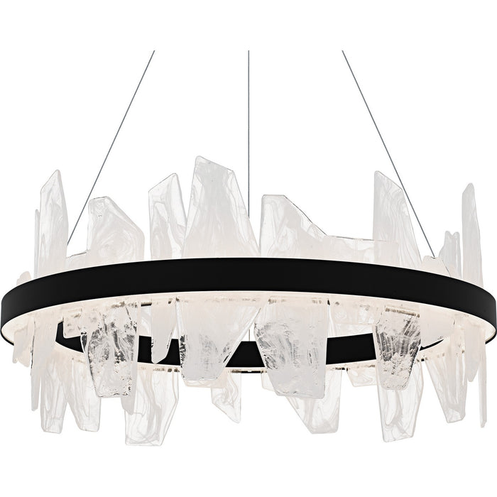 Quoizel - PCAUR5030MBK - LED Chandelier - Aurelia - Matte Black