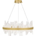 Quoizel - PCAUR5030SGD - LED Chandelier - Aurelia - Soft Gold