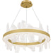 Quoizel - PCAUR5030SGD - LED Chandelier - Aurelia - Soft Gold