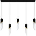 Quoizel - PCAYS540MBK - LED Linear Chandelier - Alys - Matte Black