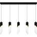 Quoizel - PCAYS540MBK - LED Linear Chandelier - Alys - Matte Black