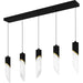 Quoizel - PCAYS540MBK - LED Linear Chandelier - Alys - Matte Black