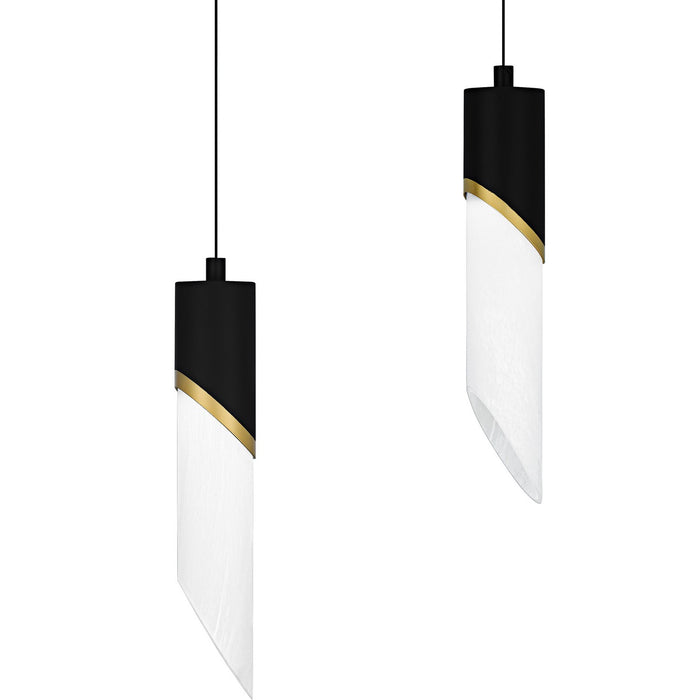 Quoizel - PCAYS540MBK - LED Linear Chandelier - Alys - Matte Black