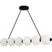 Quoizel - PCCAD144MBK - LED Linear Chandelier - Clarendon - Matte Black