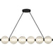 Quoizel - PCCAD144MBK - LED Linear Chandelier - Clarendon - Matte Black